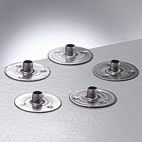 Efco Porte-mèches pour bougies, lot de 20 supports en métal pour mèche code EAN 3700917243022 