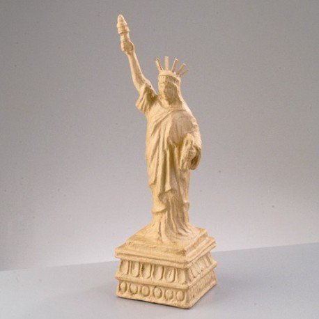 Statue de la Liberté en carton, haut. 38,5 cm