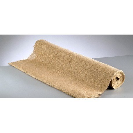Toile de jute naturelle, Etoffe grossière de la...