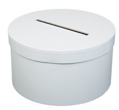 URNE RONDE 25 CM - BLANC