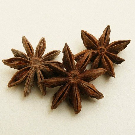 Lot de 12 Anis étoiles déco fantaisie, non come...