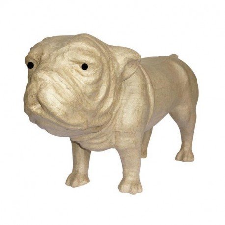 Petit Chien Bulldog 22,5 x 8,5 x haut. 11 cm en...