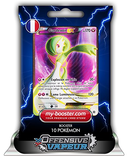 Sam-E GARDEVOIR EX FULL ART 111/114 170PV XY11 OFFENSIVE VAPEUR - Booster de 10 cartes Pokemon francaises my-booster code EAN 3700919119202 