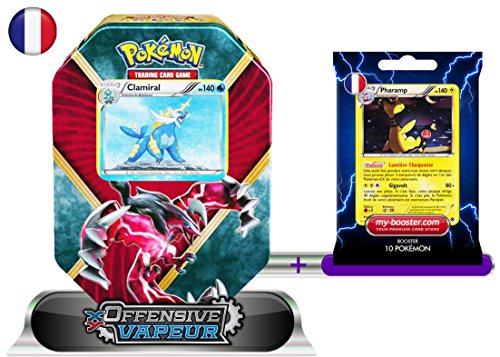 BOX Yveltal + CLAMIRAL holo 32/114 140PV + Boos...