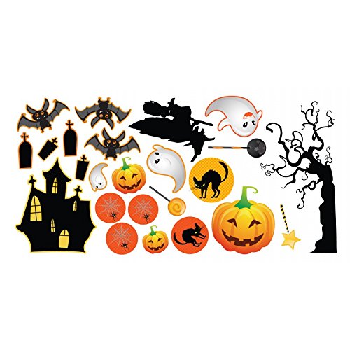 Planche Stickers Halloween 1 Dimensions Kit - 6...