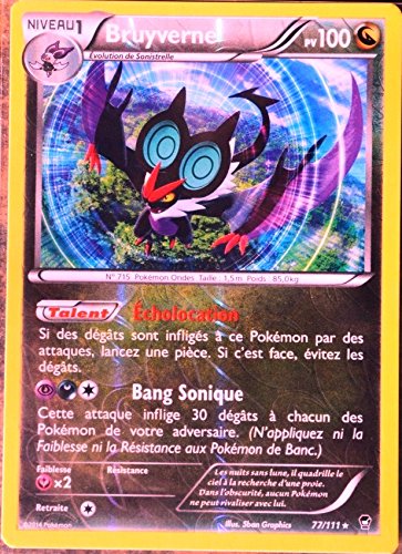 carte Pokémon 77/111 Bruyverne 100 PV RARE REVE...