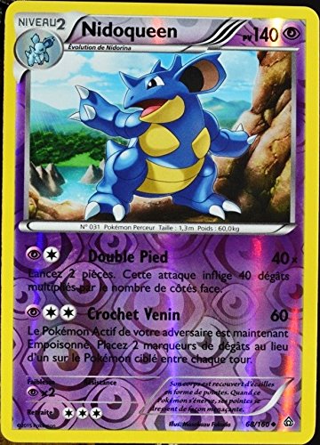 carte Pokémon 68/160 Nidoqueen 140 PV REVERSE S...