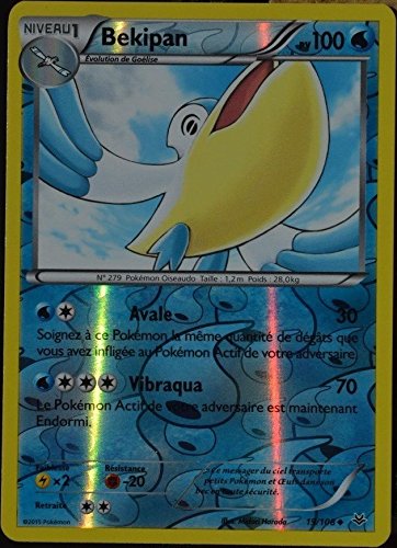 carte Pokémon 19/108 Bekipan 100 PV - REVERSE X...
