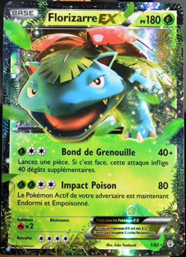 carte Pokémon 1/83 Florizarre-EX 180 PV - ULTRA...