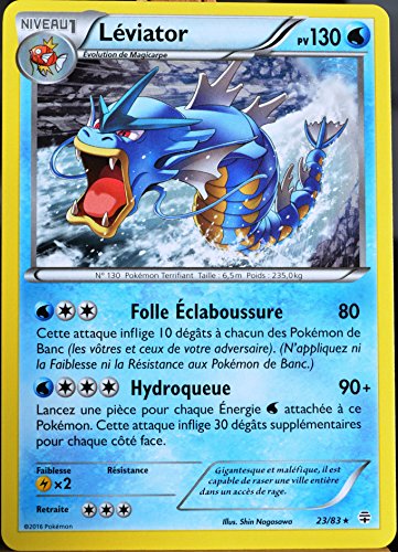 carte Pokémon 23/83 Léviator 130 PV