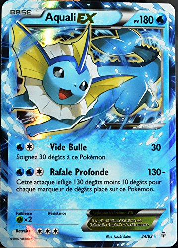carte Pokémon 24/83 Aquali-EX 180 PV - ULTRA RARE