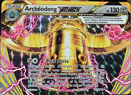 carte Pokémon 62/124 Archéodong TURBO 130 PV XY...