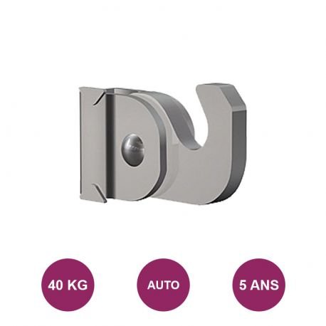 Arti Teq Crochet 40kg auto bloquant tige 4x4mm code EAN 3700923001517 