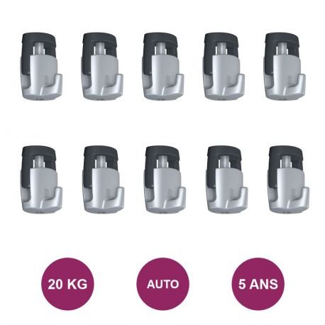 lot de 10 Crochets H100 - 20kg Newly