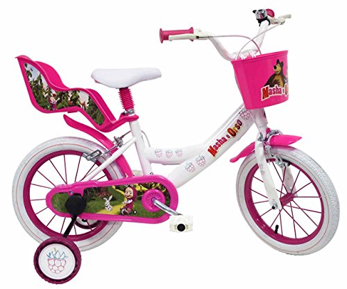 Masha and the Bear Masha et l'Ours Vélo Enfant Blanc 14" code EAN 3700934504076 