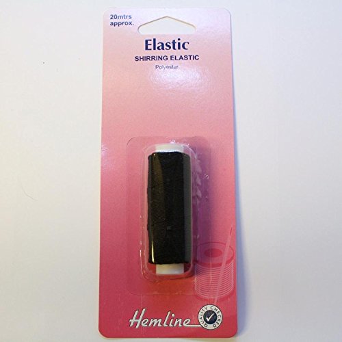 Fil Elastique - Bobine de 20 Mètres - Noir