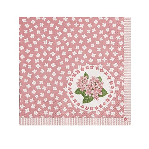 lot de 20 serviettes en papier fleurs liberty
