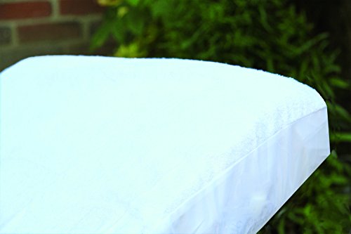 Protège-matelas bambou blanc 40x80 cm