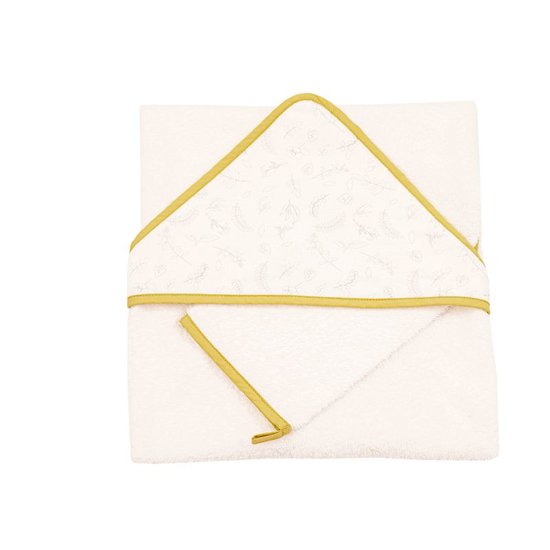  Domiva Coffret sortie bain + gant de toilette Leafy Bunny 75x75 cm code EAN 3700948331040 