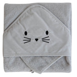 DOMIVA Coffret Sortie de bain + Gant 75x75 Perle code EAN 3700948332122 