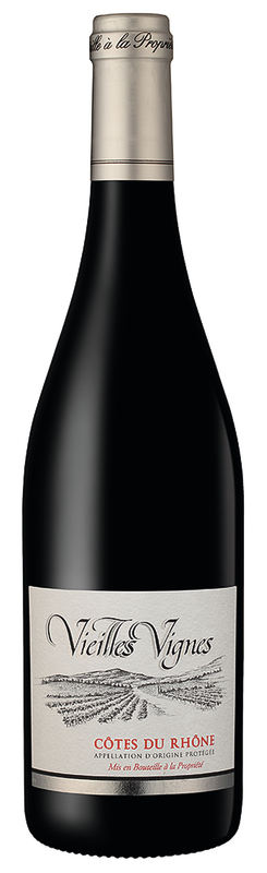AOP CÔTES DU RHÔNE ROUGE 2019 Vieilles Vignes