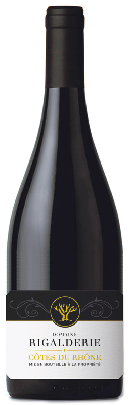 Domaine Rigalderie AOP CÔTES DU RHÔNE ROUGE 2018 Domaine Rigalderie 3700956505211 (3700956505211)