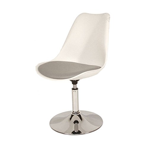 Meubletmoi Alizée - Chaise Design pivotante - Gris code EAN 3700966400193 