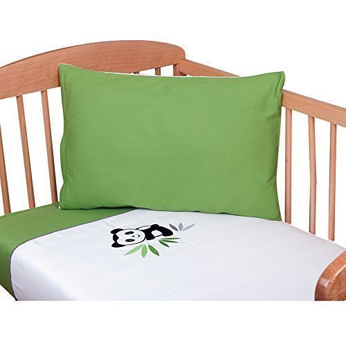 Sevira Kids Parure de lit Panda - Housse de couette 100x135 et taie d'oreiller code EAN 3700970501114 