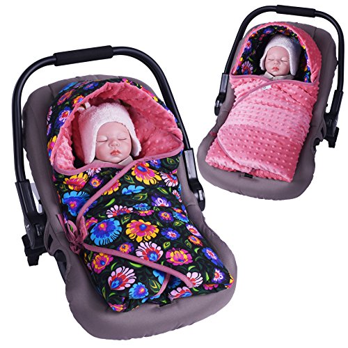 - couverture enveloppante en minki - reversible...