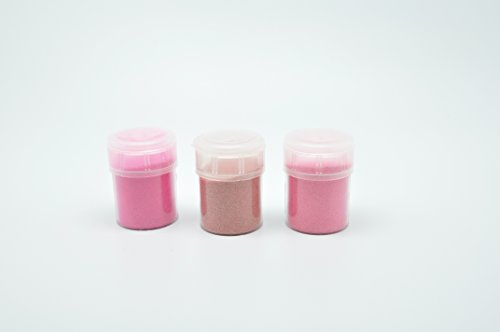 Camaïeu de rose 3 pots de sable (3 x 45 g) - Gr...