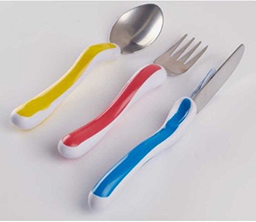 Couverts ergonomiques, lot de 3 KuraCare enfant