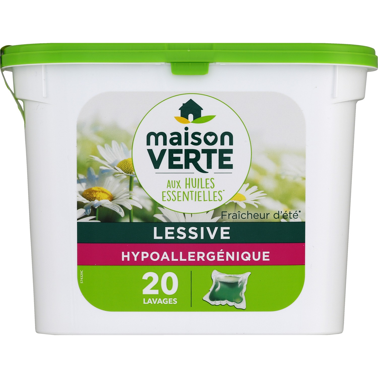 Lessive écologique huiles essentielles MAISON V...