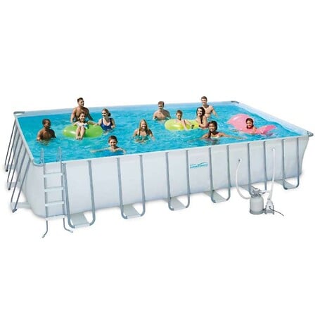 Piscine Tubulaire Summer Waves  7,32 X 3,66 X 1...