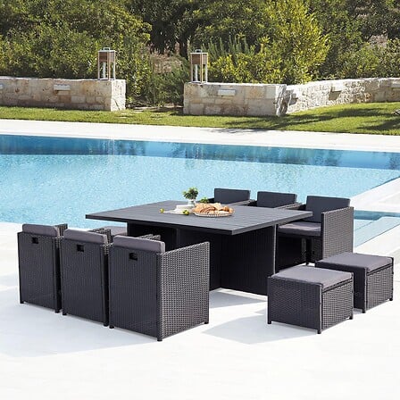 CONCEPT USINE Sunset 10 : salon de jardin encas...