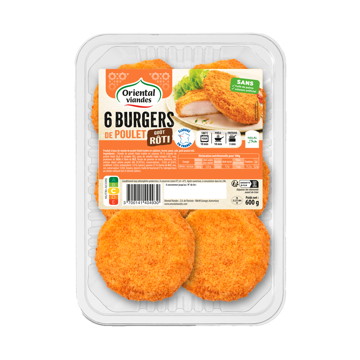 BURGER POULET CUIT GOÛT RÔTI SURGELÉ 3701004818932 REG'HALAL BURGER POULET CUIT GOÛT RÔTI SURGELÉ 3701004818932 REG'HALAL