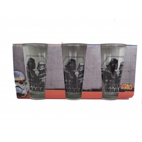 Ensemble de 3 verres Dark Vador Star Wars