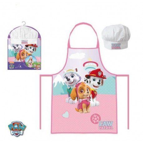 Tablier et toque Pat Patrouille Fille Paw Patrol