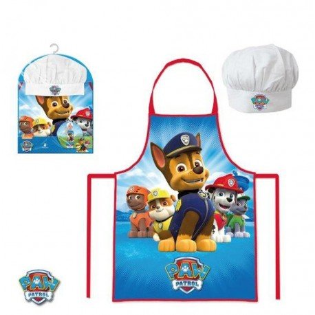 Tablier et toque Pat Patrouille Garçon Paw Patrol