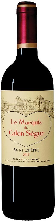 AOP(1) SAINT-ESTÈPHE LE MARQUIS DE CALON SÉGUR 2017. 3701034102384 (3701034102384)