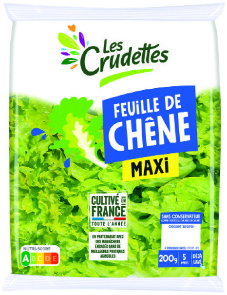 FEUILLE DE CHÊNE MAXI  "LES CRUDETTES" 3701035101263 (3701035101263)
