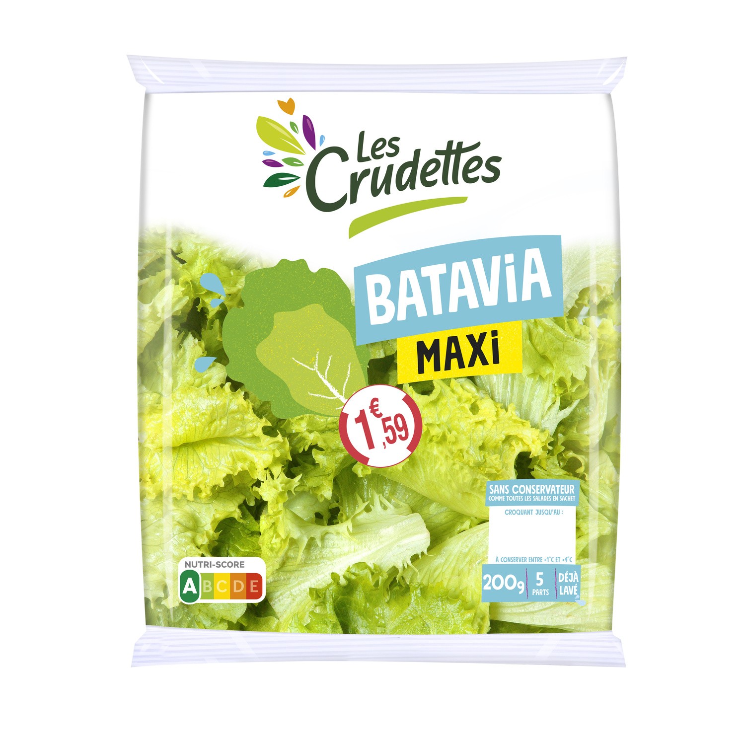 Salade batavia forma maxi LES CRUDETTES