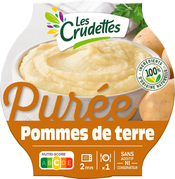  Purée Pommes De Terres Les Crudettes code EAN 3701035103397 
