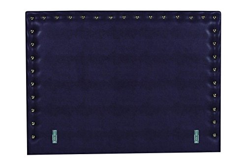 Tête de lit Chelsea tissu simili cuir façon ser...