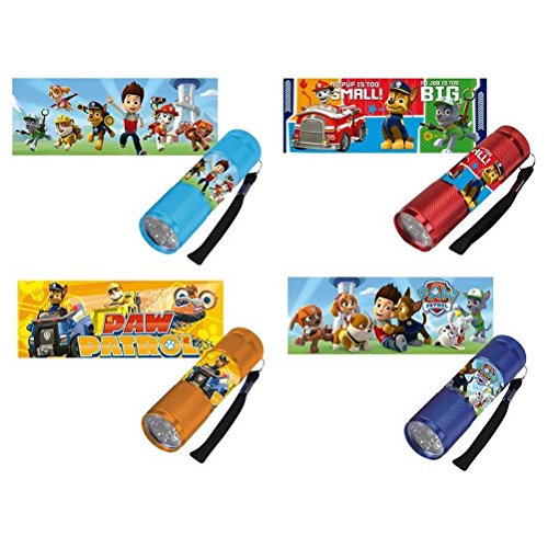 Pat Patrouille - Lampe torche à led - 4 modèles...