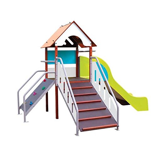 Fripounette Baby grimpe orange bleu polyester L