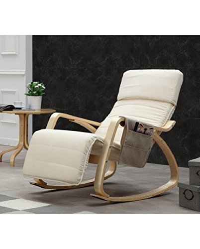 Magnifique chaise à bascule avec un Organisateu...