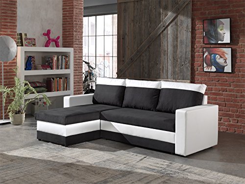 - portland - canapé d angle réversible converti...