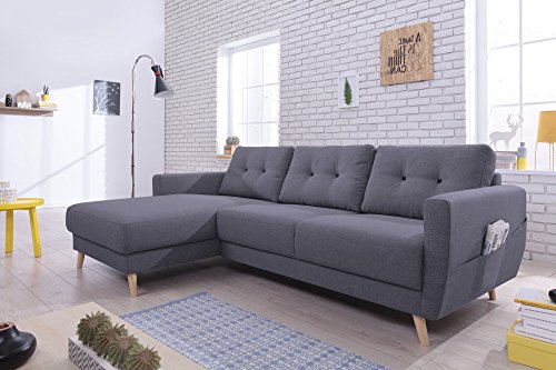 - oslo - canapé d angle gauche - 225x147x86cm c...