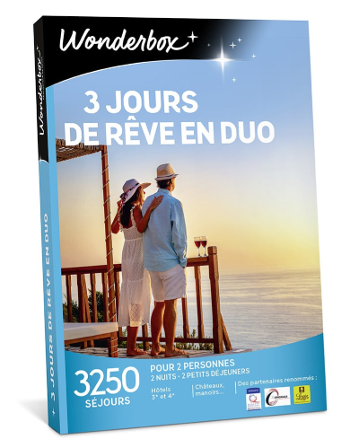 Coffret 3 jours de rêve