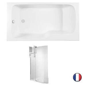 JACOB DELAFON Baignoire bain douche Malice comp...